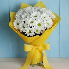 Букет цветов из:  Хризантемы #REPLACE_PRED# Кузнечиках