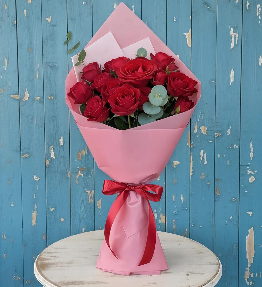 Букет цветов из: Розы в Кузнечиках