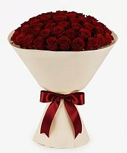 Букет 101 Бордовая роза Блэк Бакарра в Кузнечиках