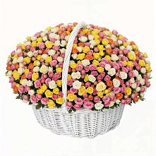 Премиум букет из: Розы #REPLACE_PRED# Кузнечиках