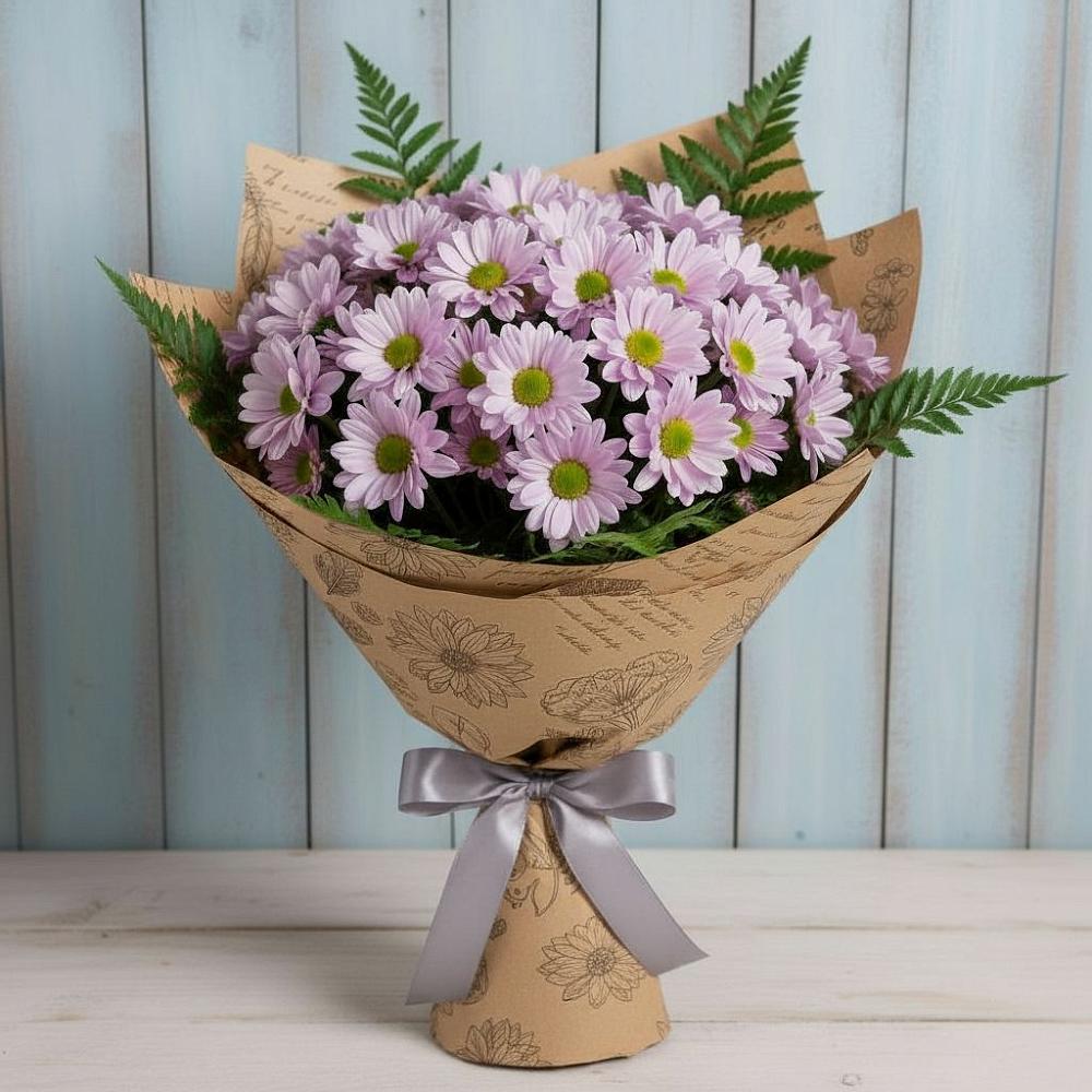 Букет цветов из: Хризантемы в Кузнечиках