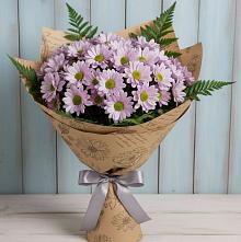 Букет цветов из:  Хризантемы в Кузнечиках