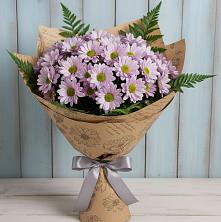 Букет цветов из:  Хризантемы в Кузнечиках