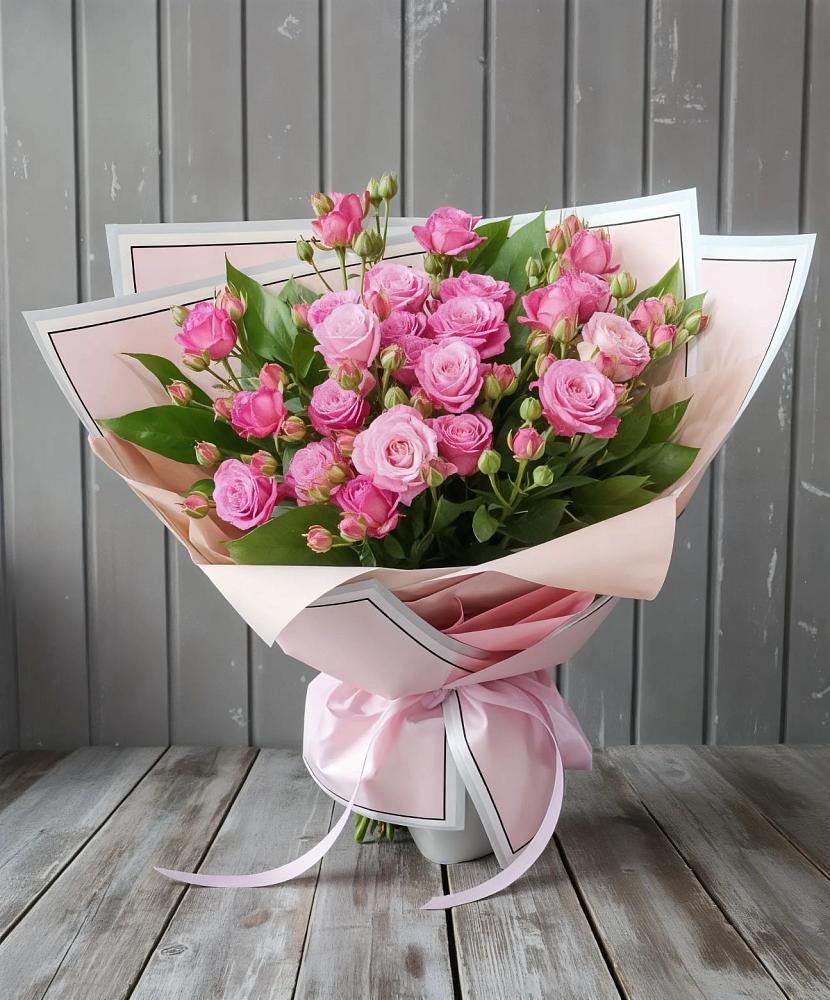 Букет Розовый кустик в Кузнечиках