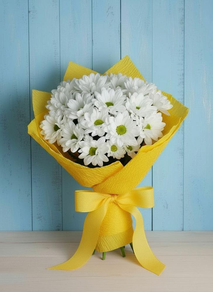 Букет цветов из: Хризантемы в Кузнечиках