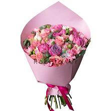 Букет цветов из:  Розы #REPLACE_PRED# Кузнечиках