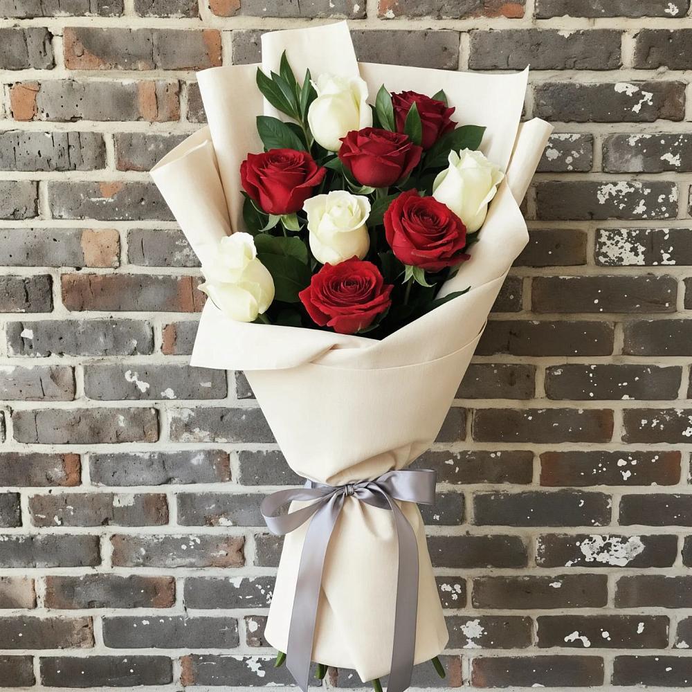 Букет цветов из: Розы в Кузнечиках