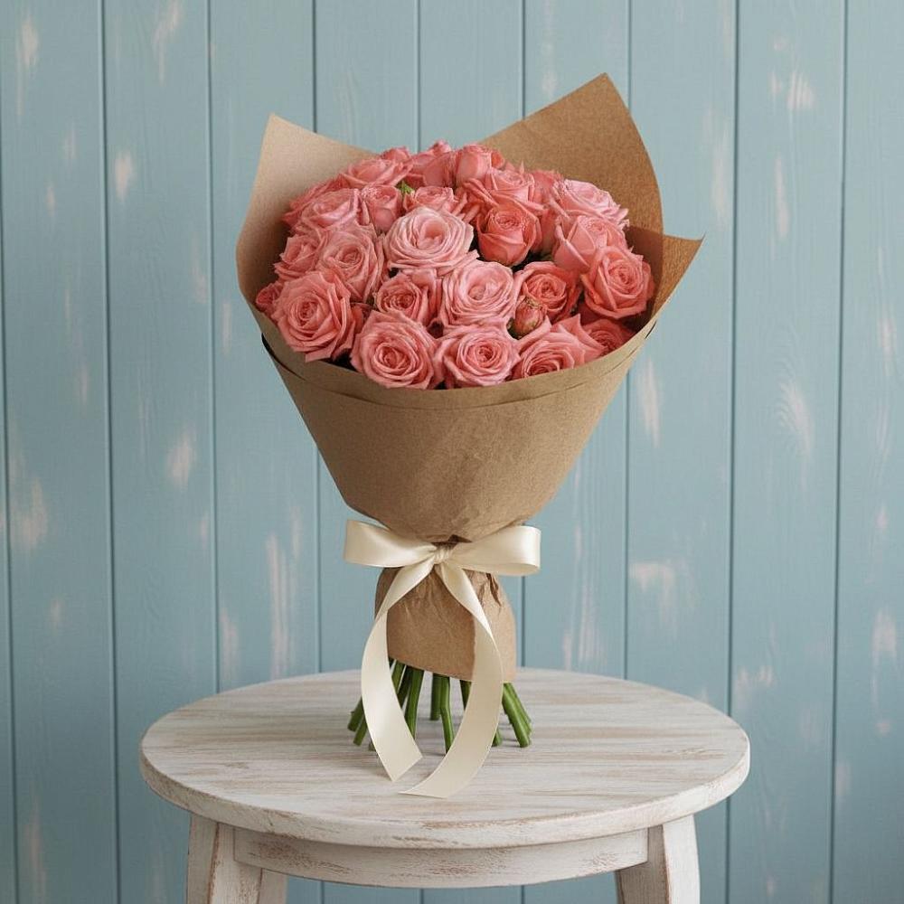 Букет цветов из: Розы в Кузнечиках