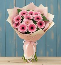 Букет цветов из:  Герберы в Кузнечиках