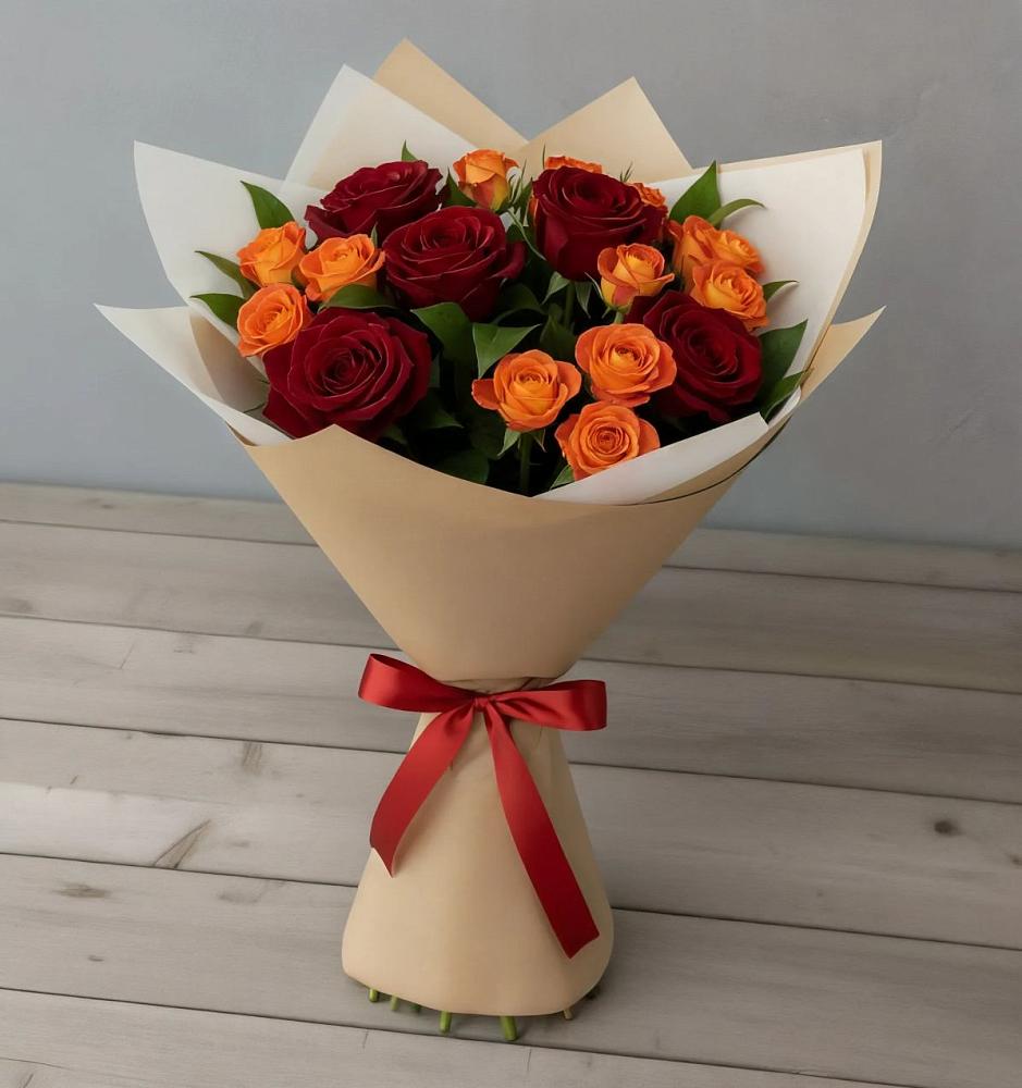 Букет Любовь и восторг в Кузнечиках